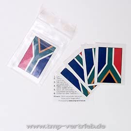 South Africa Temporary Tattoo Set – South Africa Fan Tattoo Flag (5)