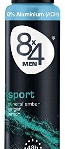 8×4 Sport Deodorant Spray (6 x 150 ml)