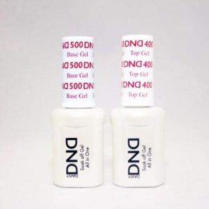 DND Gel Base and Top (0.5 OZ, top) by DND Duo
