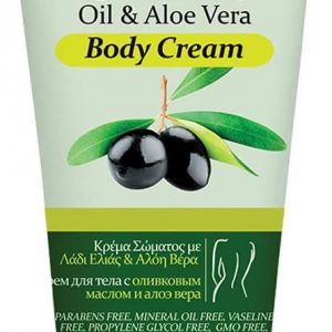 Herbolive Body Cream, Olive Oil and Aloe Vera 150 ml