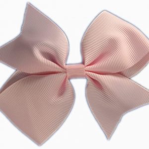 3 Pack 3.5 Inch Baby Pink Grosgrain Baby Girl Hair Bow | Hair Clip | 32 Colour Options | Aligator Clip Headband | Barrette