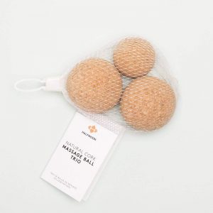 Halfmoon Yoga Natural Cork Massage Ball Trio – Allows Different Levels of Intensity and Muscle Targeting