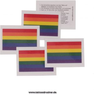 Gay Pride Tattoo – CSD Tattoo – Rainbow Tattoo Flag (5)