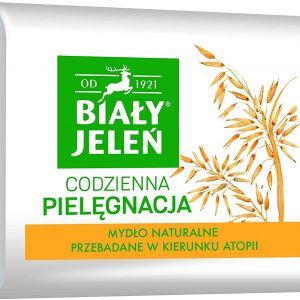 BIALY JELEN PREMIUM – Hypoallergenic bar soap with oats extract – 100g