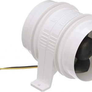 Quiet Blower Water Resistant (White, 4-Inch)