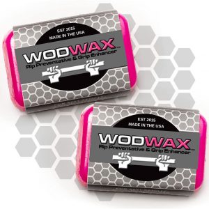 Wod Wax Antibacterial Hand Grip Enhancer & Palm Rip Preventative for Pull Ups, WODs, Gymnastics, Weightlifting. WodWax – Helps Prevent Rips and Slippage without bulky gloves and grips. (2-Pack)