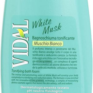 Vidal Invigorating Bath Foam White Musk 500ml