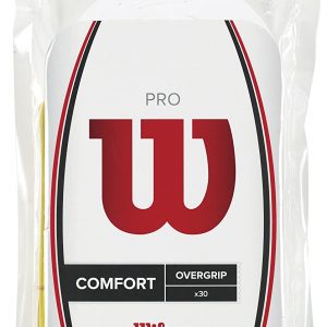 Wilson Pro Overgrip (30-Pack), White