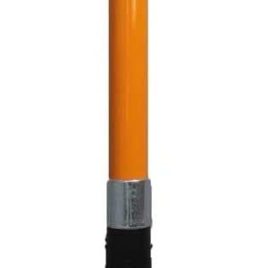Ashman Round Shovel – The Round Shovel has a D Handle Grip with 41 Inches Long Shaft with a Durable Handle – Heavy Duty Blade Weighing 2.2 pounds – Orange Shovel with a Solid Build