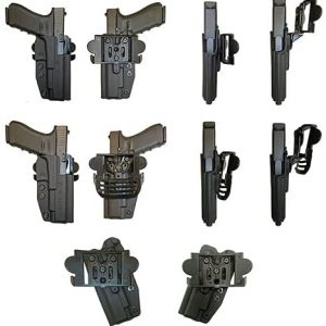 Comp-Tac International OWB Holster for IDPA/USPSA Competition and EDC | Comes with Belt Mount, Paddle Mount, and Drop Offset