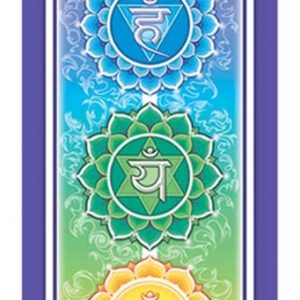 Mandala Arts 12″ X 48″ Large Chakra Banner, By Bryon Allen