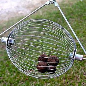 Large Nut Wizard- Nut Picker Upper for Black Walnuts and Sweet Gumball Rake 17″