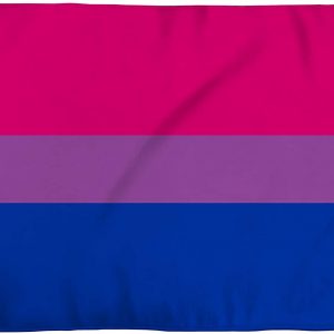 Bisexual 3×5 Foot LGBTQ+ Pride Flag – Bold Vibrant Colors, UV Resistant, Golden Brass Grommets, Durable 100 Denier Polyester, Mighty-Locked Stitching – Perfect for Indoor or Outdoor Flying!