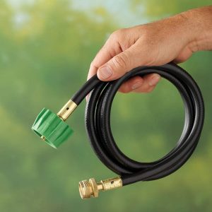 Adapter Hose 6501 for Weber Q-Series and Gas Go-Anywhere Grills, 6-Feet， 20lb