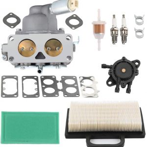 HONEYRAIN 791230 699709 Carburetor Kit for 44R677 44Q777 406777 407777 445677 44P777 V-Twin 4 Cycle 20HP 21HP 23HP 24HP 25HP Engine Z425 Z235 Z245 Z255 Replace 799230 499804