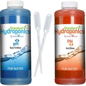 Standard Hydroponics pH Up and Down Kit – 10 Ounce Bottle pH Adjuster for Hydroponic Systems, Coco Coir Even Soil.