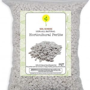 Horticultural Perlite, Soil Amendment for Enhanced Drainage and Growth, Ideal for Potting Mixes 2QT