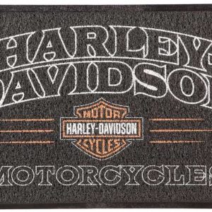 Harley-Davidson American Legend PVC Entry Floor Mat, 18 x 30 – Black 41LM4900