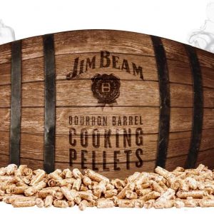 Ol’ Hick Cooking Pellets Genuine Jim Beam Bourbon Barrel Grilling Smoker Cooking Pellets, 20 Pound Bag (.1-Pack (20 Pound Bag))