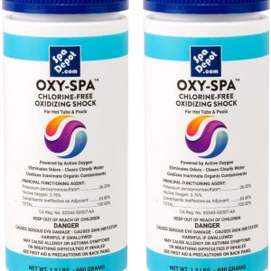 2-Pack Oxy-Spa Non-chlorine Hot Tub & Pool MPS Oxidizing Shock 2 x 1.5 lb (3 Lbs. Total)