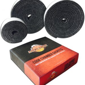 Nomex High Temp Replacement BBQ Gasket for All Kamado Smokers (Joe, Primo, Grill Dome, King, Komodo, saffire etc)