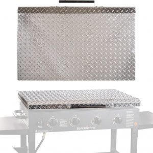 GriddleGiant Diamond Plate Aluminum Lid Fits 36″ Black Stone and Nex grill Griddles – Made in USA