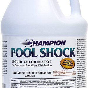 Liquid Chlorine Pool Shock – Commercial Grade 12.5% Concentrated Strength – 1 Gallon