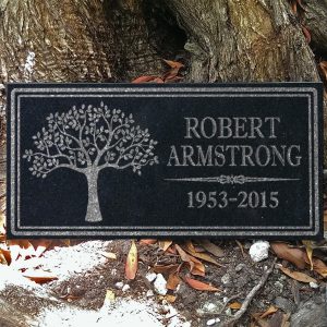 in Loving Memory Personalized Granite Memorial Stone Sympathy Remembrance of Dad Mom Child