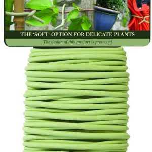 Tierra Garden 50-3010 Haxnicks Slim Soft Tie, 26.3-Feet, Green