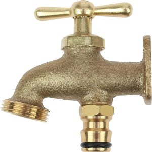 Darlac Brass Take Anywhere Outdoor Tap Garden Watering Irrigation Hose End